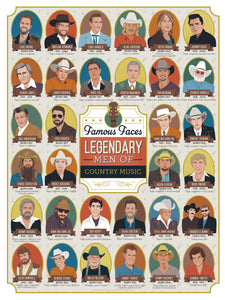 True South Legendary Men of Country Music Puzzle