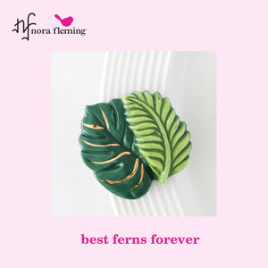 nora fleming mini -best ferns forever (ferns)