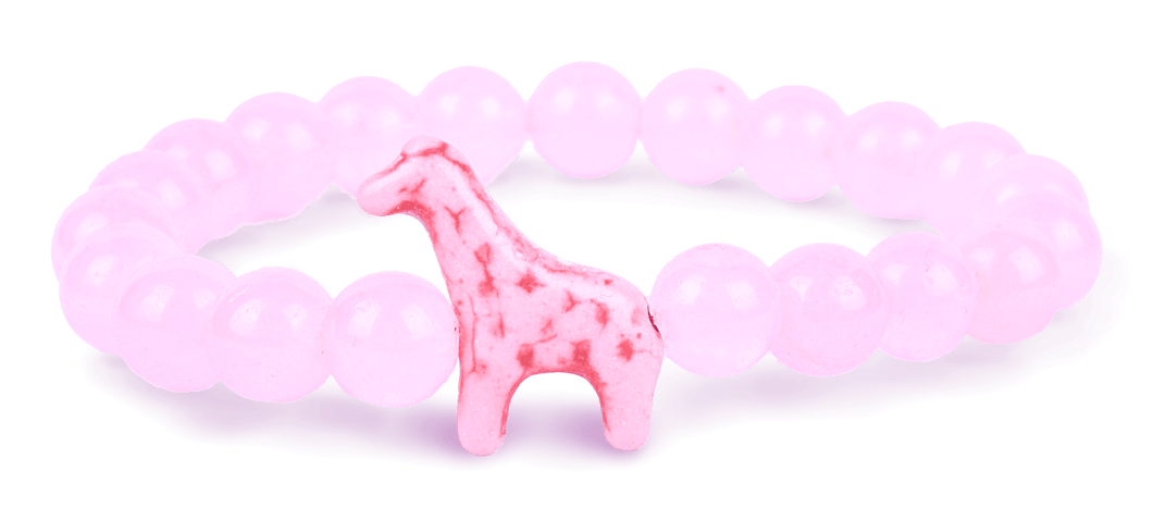 fahlo Giraffe Trek Bracelet -Kenya Orchid Pink