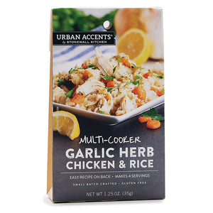 UA Multi-Cooker Seasoning -Garlic Herb Chicken & Rice