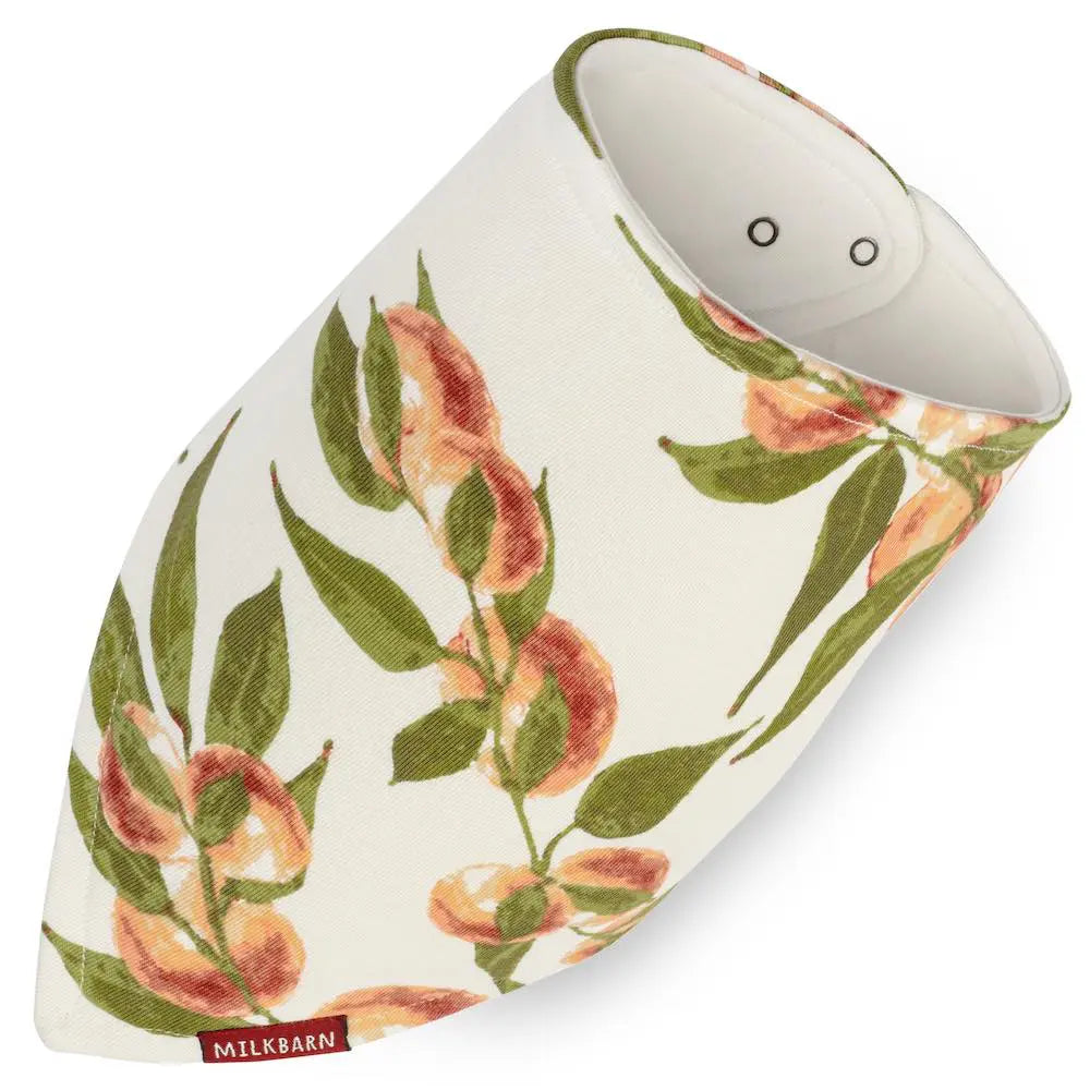 MilkBarn Kerchief Bib -Peaches