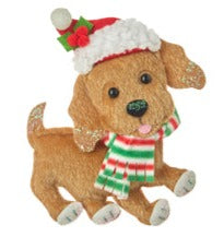 Tartan Tidings Dog Ornament