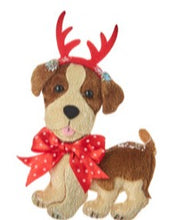 Load image into Gallery viewer, Tartan Tidings Dog Ornament
