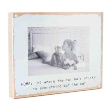 Load image into Gallery viewer, Hand Painted Wood Block Cat Frames

