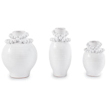 Load image into Gallery viewer, Beaded Stoneware Vases
