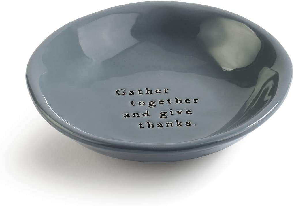 Gather Together Give Thanks Decorative Bowl