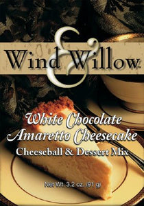 Wind & Willow Cheeseball & Dessert Mix -White Chocolate Amaretto