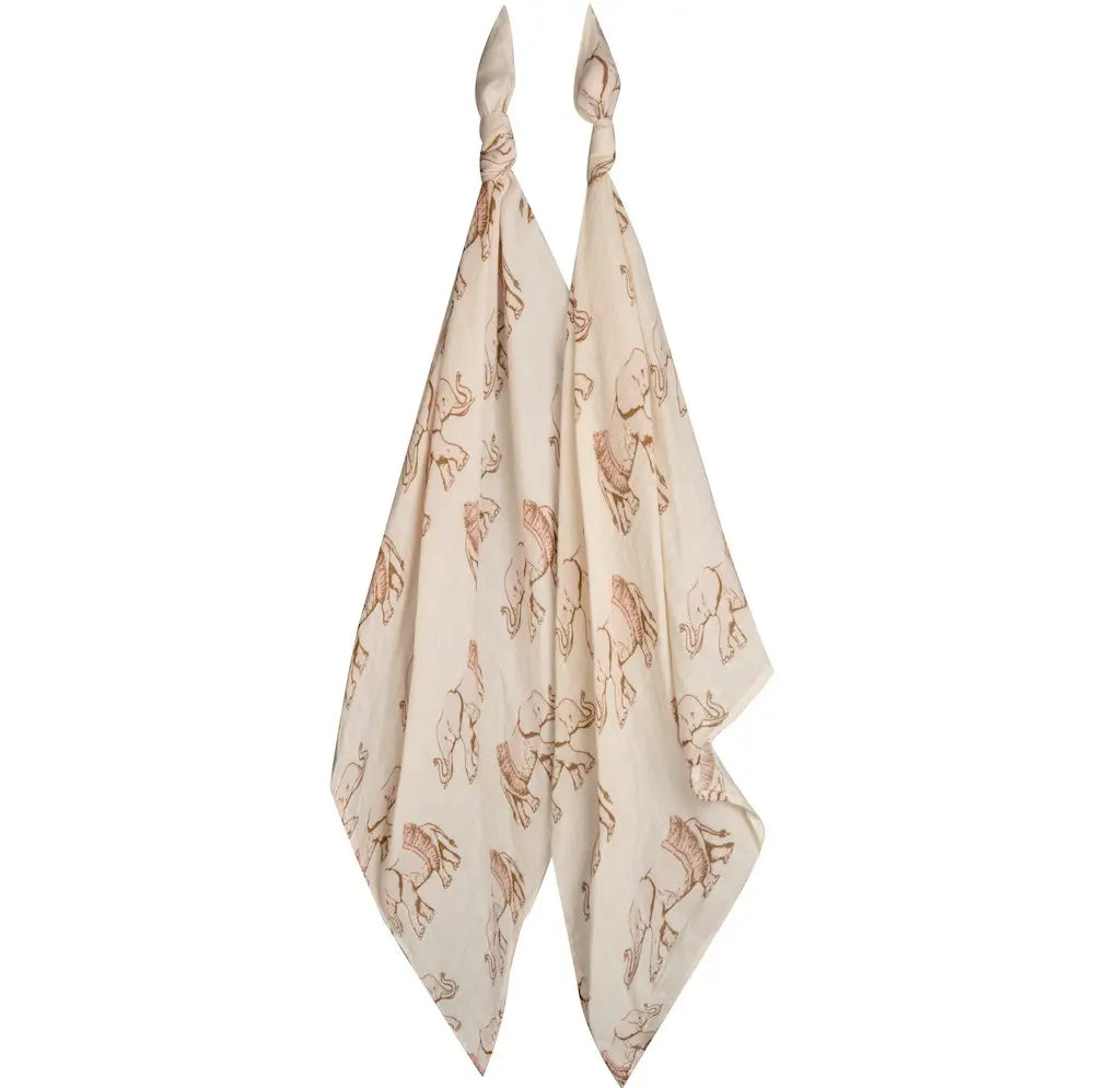MilkBarn Burp Cloths -Tutu Elephant