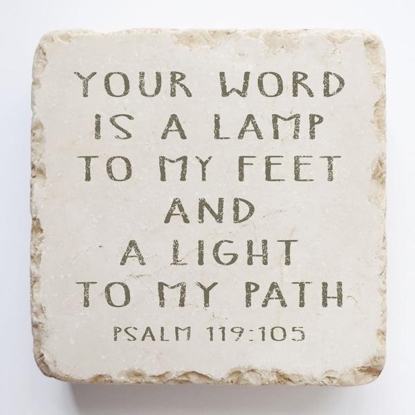 Small Scripture Block -Psalm 119:105