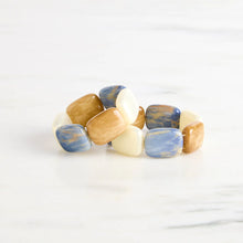 Load image into Gallery viewer, Hot Girls Pearls Cooling Bracelets -Bl Lapis/Wht Sand
