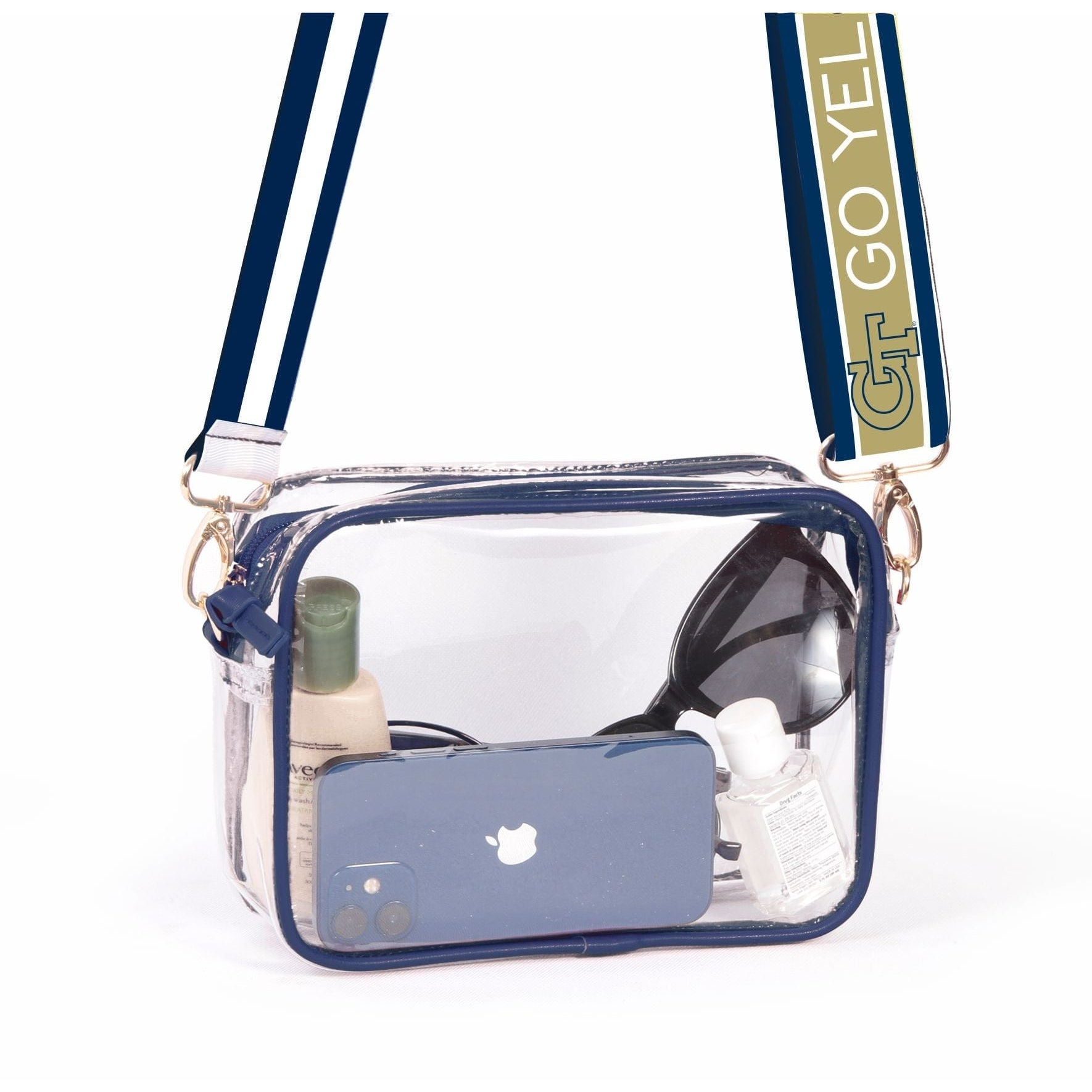 Haute Shore Stadium Clear Crossbody Bag