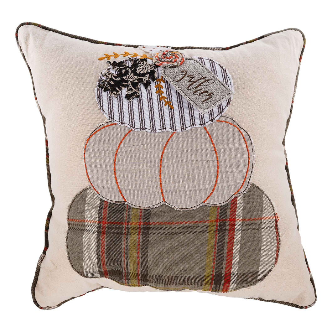 Fall Pillow -Gather Pumpkins