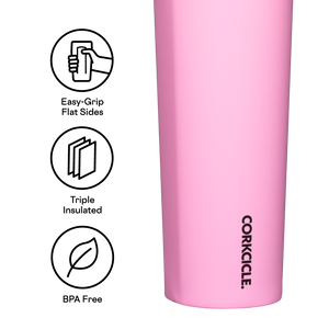 Corkcicle Sport Canteen -Neon Lights Sun-Soaked Pink
