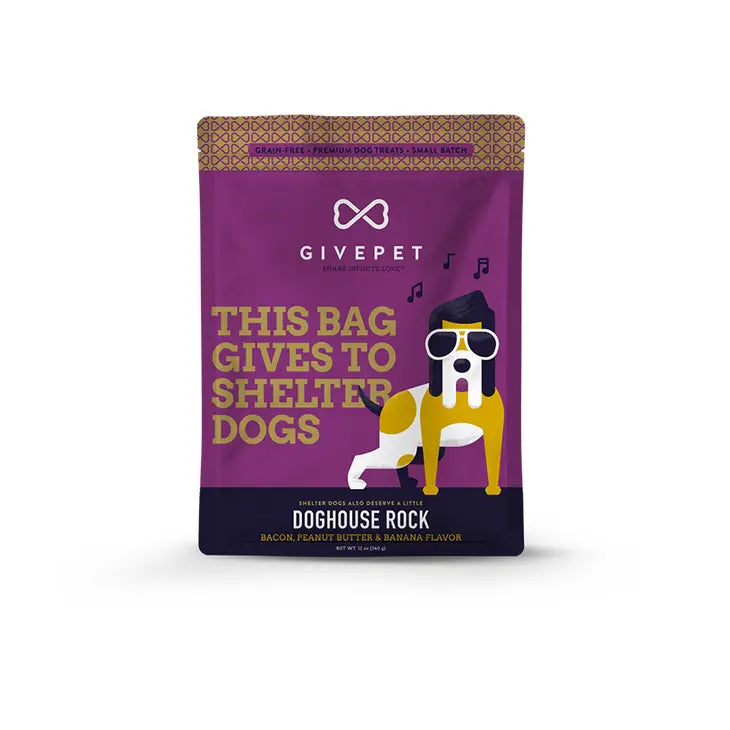 GivePet Doghouse Rock Baked Treats