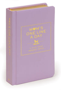 One Line a Day Memory Book -Moms
