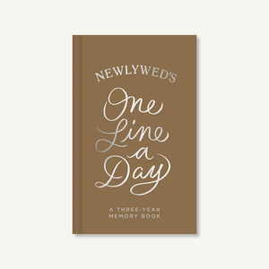 One Line a Day Memory Book -Newlyweds
