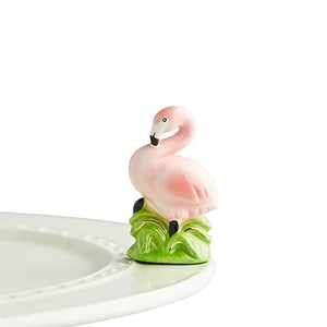 nora fleming mini -tickled pink (flamingo)
