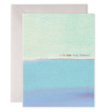 Load image into Gallery viewer, E Frances New Baby Card -Tiny Human

