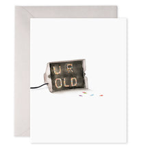 Load image into Gallery viewer, E Frances Birthday Card -Lite Brite
