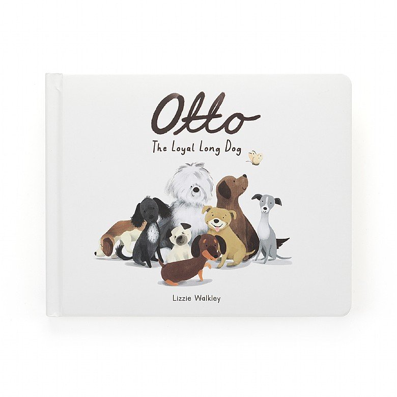 Jellycat Book -Otto the Loyal Long Dog