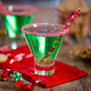 Christmas Cocktails Boozy Grinch Slush Mix