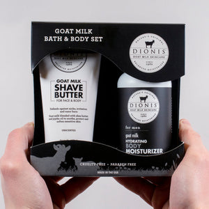 Goat Milk for Men -Bath & Body Gift Set