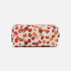 Hobo East-West Cosmetic Pouch -Dots Print