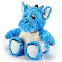 Load image into Gallery viewer, Warmies Plush Blue Dragon
