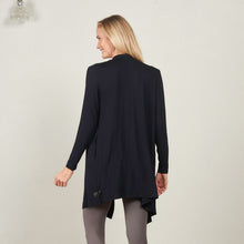 Load image into Gallery viewer, Dreamy Bamboo Swing Jacket -Black
