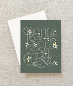 Christmas Card -Peace on Earth