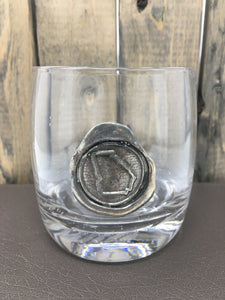 Southern Jubilee Medallion Double Old Fashion Glass