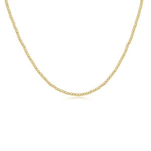 enewton Classic Gold Bead Chokers -2mm