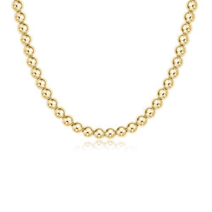 enewton Classic Gold Bead Chokers -6mm