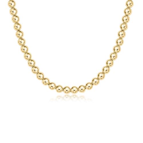 enewton Classic Gold Bead Chokers -6mm