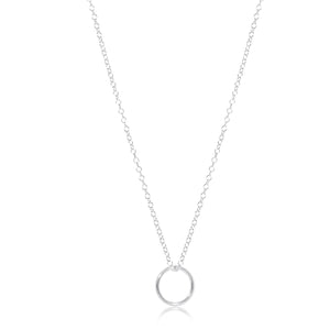 enewton 16" Sterling Necklace -Halo Charm