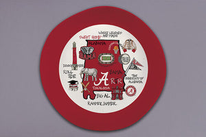 Alabama 13 1/2" Melamine Bowl