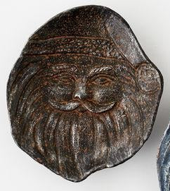 Cast Iron Santa Dish