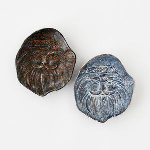 Cast Iron Santa Dish
