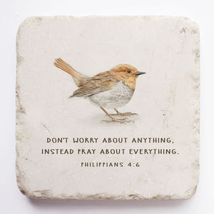 Small Scripture Block -Philippians 4:6