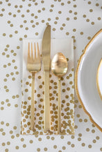 Load image into Gallery viewer, H&amp;C Guest Napkins -Gold Confetti
