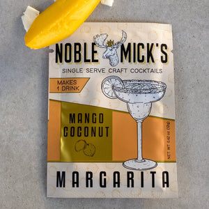 Noble Mick's Craft Cocktails -Mango Coconut Margarita