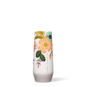 Corkcicle Stemless Flute -Rifle Paper Garden Party