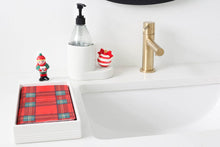 Load image into Gallery viewer, nora fleming melamine pinstripe guest towel holder
