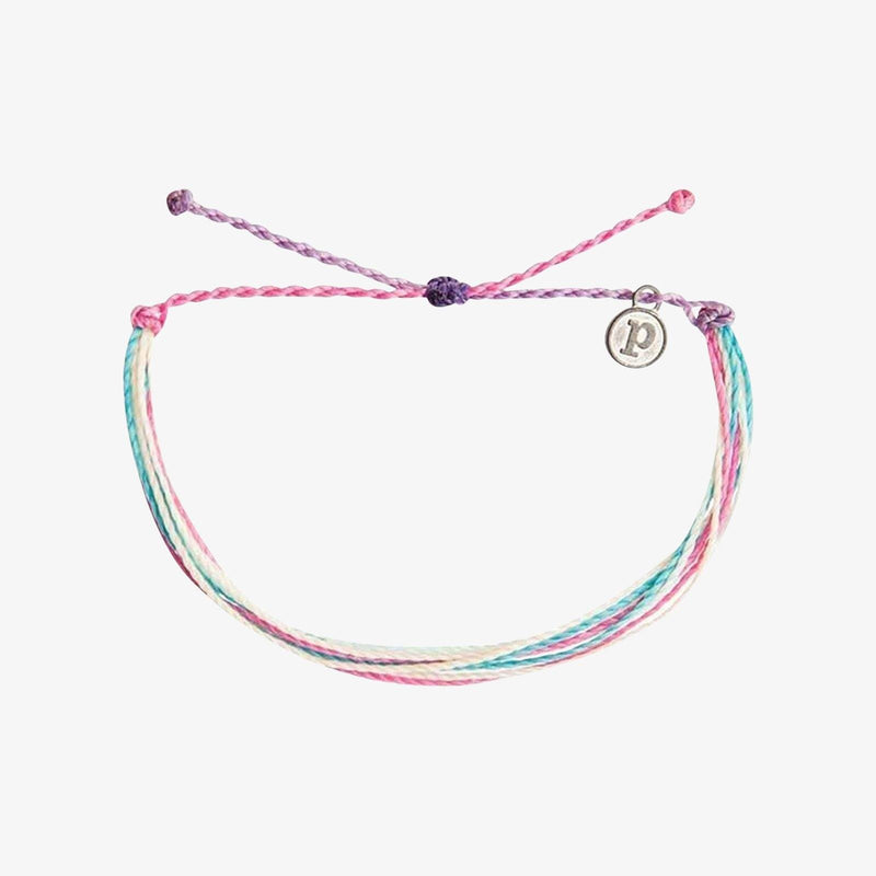 puravida muted original bracelet -rose quartz