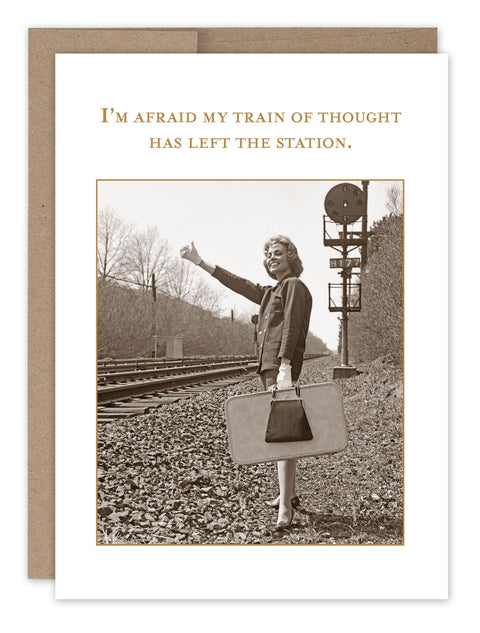 SMartin Birthday Card -Train of Thought