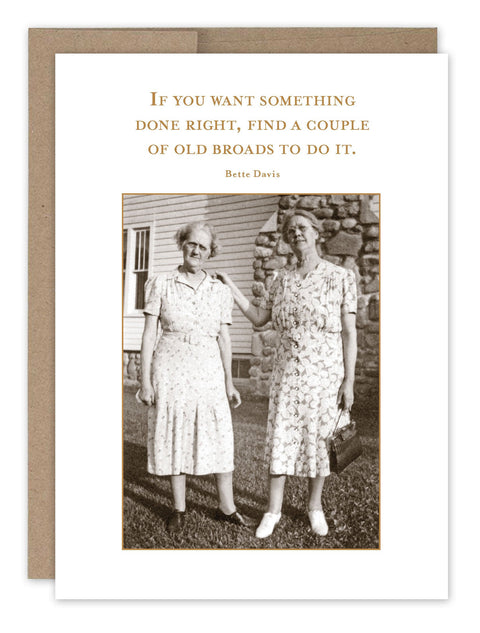 SMartin What a Hoot Card -Old Broads
