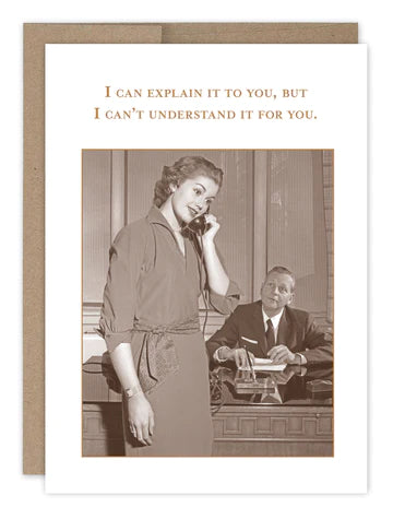 SMartin Birthday Card -Explain It to You – Mint Juleps Shop