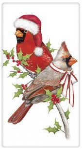 Holiday Winter Songbirds Kitchen Towels – Mint Juleps Shop