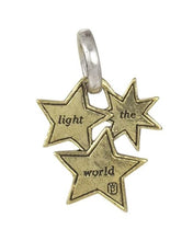 Load image into Gallery viewer, Waxing Poetic Starlight Cluster Pendant -B/SS/Sw
