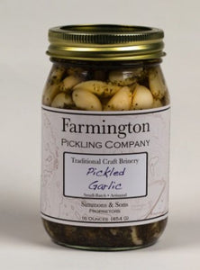 Farmington Pickling Co Pickled Garlic